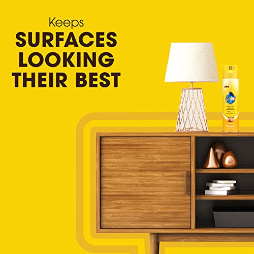 pledge enhancing polish wood amp furniture spray orange scent 97oz pack of 3