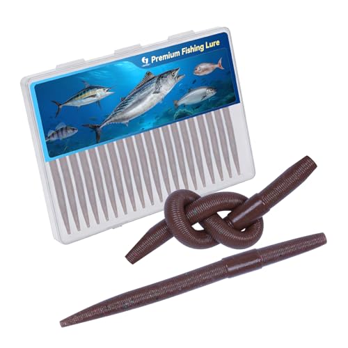 Image of Clearance Bionics-Designed Durable Soft Plastic Fishing Lures Kit with Bonus Accessories, 3 /4 /5 /6 Inch, 9-Type Lifelike Swimbaits in One Gear Set Included Tackle Box for Bass