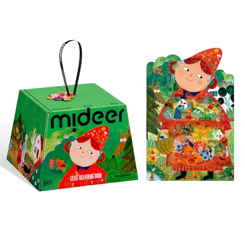 Mideer Artist Fairytale Puzzle - Little Red Riding Hood, Puzzle w...