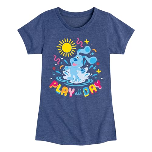 Blue's Clues & You! - Play Day - Summer Fun - Toddler & Youth Girls Short Sleeve Graphic T-Shirt