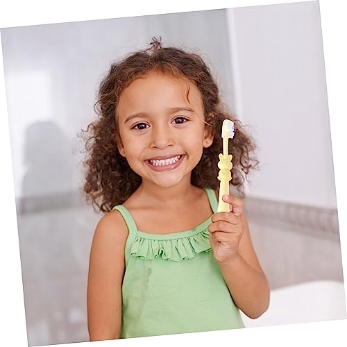 FOMIYES 9 Stk Kinderzahnbürste Mit Weichen Borsten Zahnreinigungsbürste Babys Erste Zahnbürste Cartoon- Kindern Tragbare Kinder Hand Pbt – Bild 5