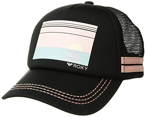 Roxy Junior's Dig This Trucker Hat, Anthracite/Rose Tan, One Size