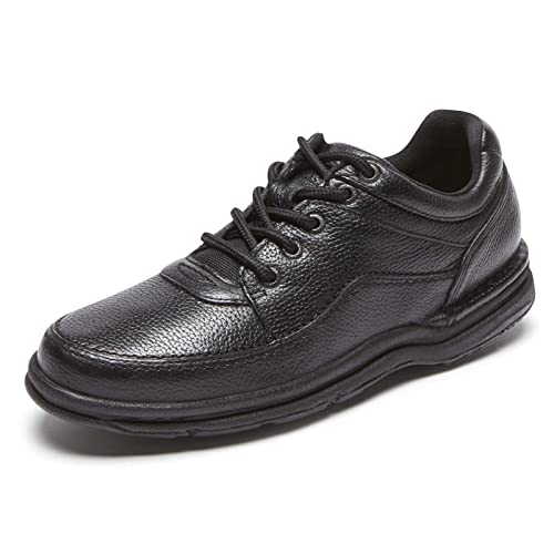 Rockport Men's World Tour Classic Walking Shoe, Black, 11.5 Narrow