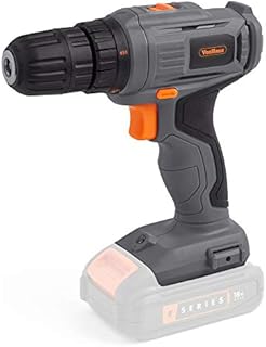 VonHaus Cordless Drill Driver 18V E-Series NO Battery or Charge Included, Electric Drill, Variable Speed Trigger, Drilling Capacity 10mm in Metal, 20mm in Wood, 30Nm Torque & 19 Settings & LED Light