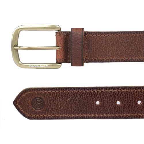 Image of Bacca Bucci Men's Genuine Leather Belt