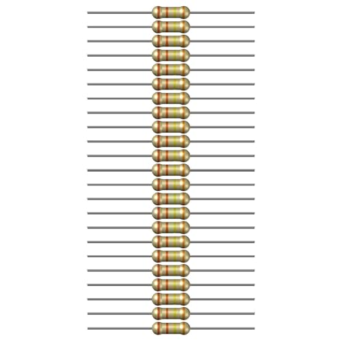 Image of 330k Ohm Resistor 1 /4W 5% Tolerance, Pack of 100 (330k Ohm)