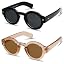 2 Pack C1 Black/C3 Transparent Brown