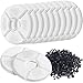 Blulu 12 Pack Pet Fountain Filters Automatic Water Dispenser Filters, Activated Carbon Pet Water Fountain Filters Replacement