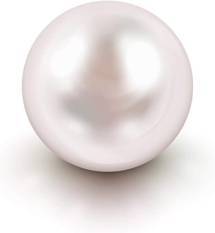 VISHAKA PEARLS AND JEWELLERSVishaka Pearls 7.70 Ratti Fresh Water Certified Pearl/Moti with Lab Certificate Gemstone