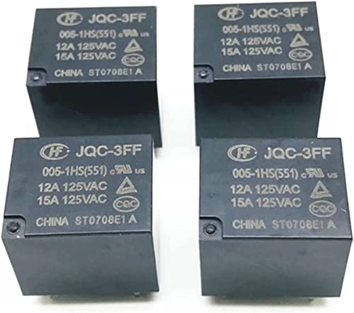 Relais JQC-3F-12VDC 5 Broche miniature AMUCK pour circuit imprime