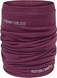 super.natural Wanderlust Schal, Amaranth Melange, ONE Size