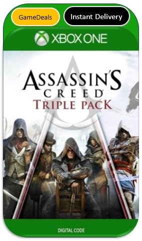 Gamedeals Assassins Creed Blackflag, Unity, Syndicate Xbox One, Series X/S (Email Delivery In 2Hrs-No Cd) [Video Game] (B0CPB4LPC3) Amazon Price History, Amazon Price Tracker