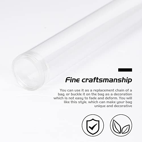 Cabilock 6Pcs Incense Canister Acrylic Tubes Incense Stick Storage Tube Incense Tubes Acrylic Vial Storage Jar Food Storage Container 20G #TOP1