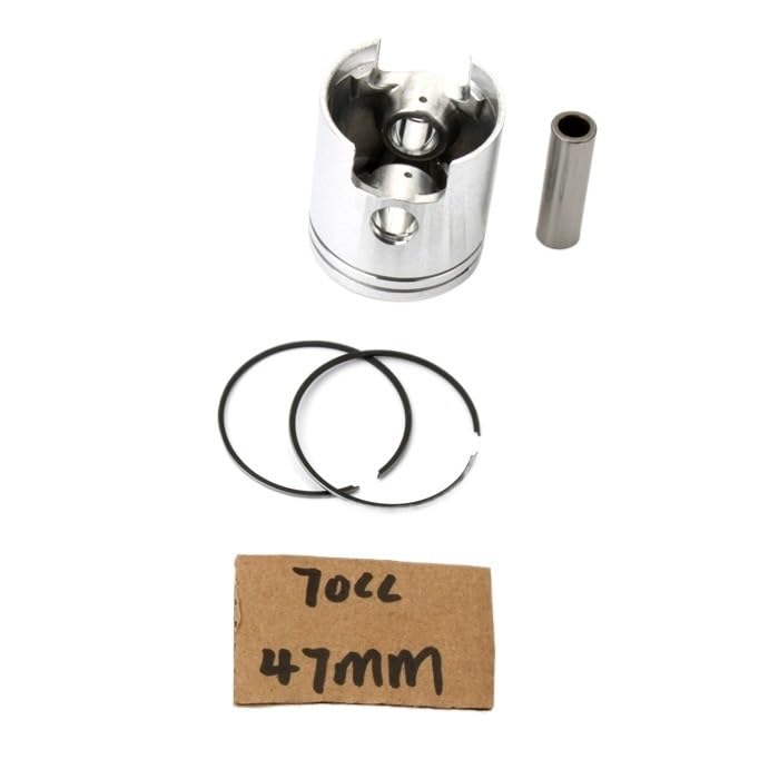 Kit piston 70cc cylindre 47mm moteur AM6 2T de moto 50cc