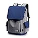 Produktbild Wind Took USB Anschluss Laptop Rucksack Damen Herren Daypack Schulrucksack für 15,6 Zoll Notebook, Wasserabweisend, Blau