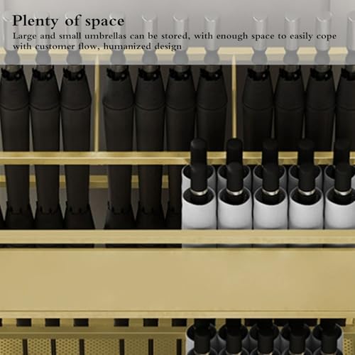 Support métallique pour entrée au design épuré noir avec base de 48 pouces - 7