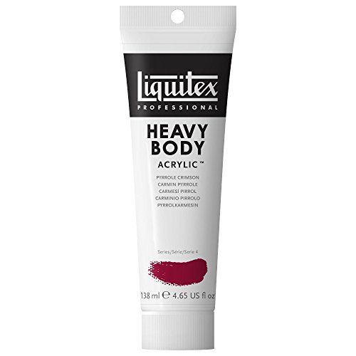 Image of Liquitex Professional Heavy Body Acrylic Paint 4.65-oz tube, Pyrrole Crimson