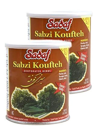 Amazon Com Sadaf Dried Herbs Mix Sdf 2 Oz Pack Of 2 Sabzi Koufteh Grocery Gourmet Food