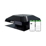 Quietcool AFR SMT ES-2.0 Roof Mount Smart Attic Fan - Up to 1950 CFM - As low as 25 Watts - Smart App Control - Thermostat and Humidistat - 20ft Power Cord - Plug-and-play - Three Speed
