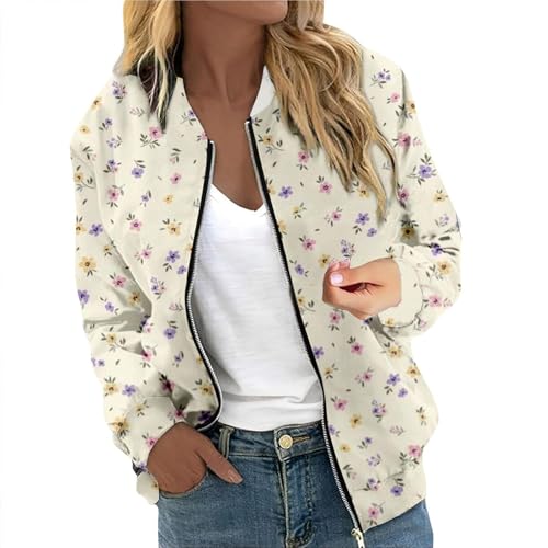 Veste décontractée femme de mi-saison au design streetwear élégant et finitions soignées