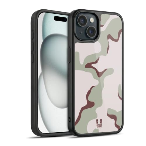 Coque en Gel renforcée Protection Militaire iPhone 15 Camouflage
