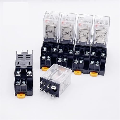 Micro relais DPDT HH62P 5A commutation double circuit stable DC 12V