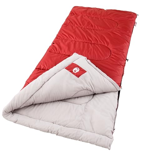 Coleman Palmetto: Saco de dormir ligero 30 °F para clima fresco