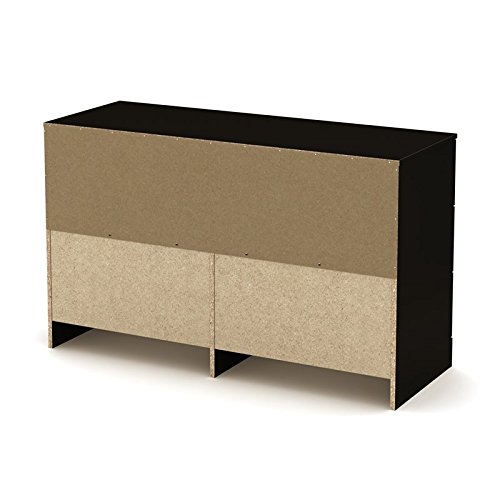 Home Square 3 Piece Modern Bedroom Furniture Set - 6 Drawer Double Bedroom Dresser / 5 Tall Chest Of Drawers For Bedroom/Small Nightstand With Drawer And Shelf/White #TOP4