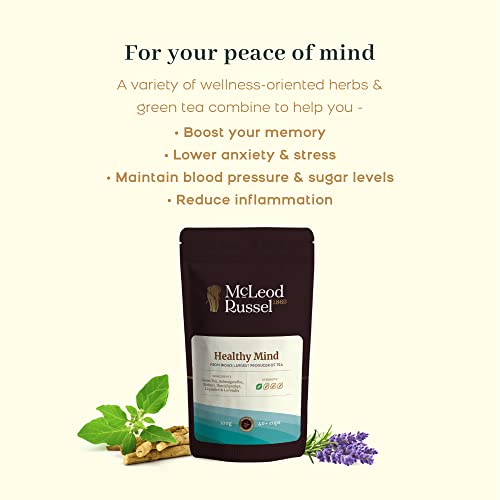 Image of McLeod Russel 1869 - Healthy Mind | 100g | Long Leaf Green Tea | Memory-Booster | Stress Relief | 40+ Cups