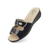 Pantuflas para mujer con punta abierta para verano, prácticas, transpirables, cómodas y bonitas.