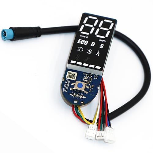 stio Scooter Dashboard Accessory Compatible with Segway Ninebot F20 F25 F30 F40 F60 D18 D28 D38 Kickscooter,Motherboard Display Panel Circuit Board Replacement Instrument Original Accessories
