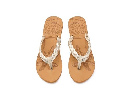 Image of Roxy Women's Feel Breezie Braided Flip Flop Sandal