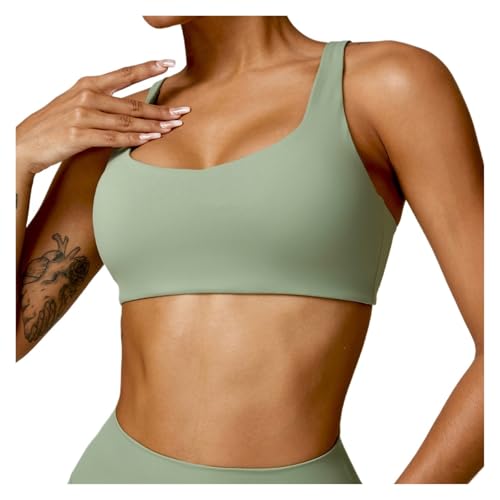 Brassière de sport extensible et push-up pour le yoga et le running