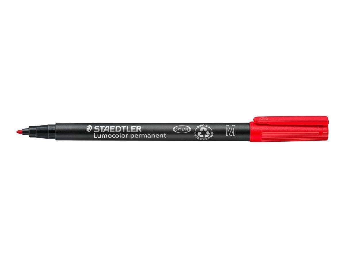 Staedtler Medium Tip Retro Permanent Pen - Red