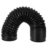 PATKAW アルミ箔製フレキシブル排気ホース 乾燥機用ダクト 対応 衣類乾燥機 換気 ホース 排気管