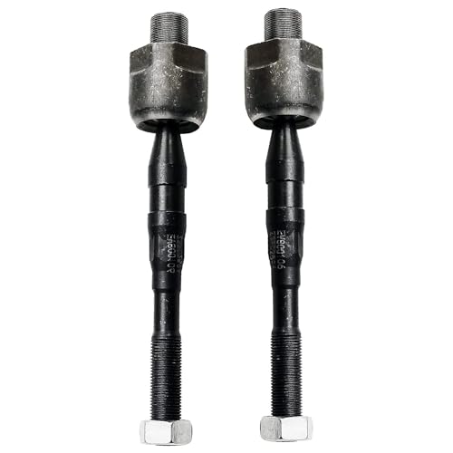 Image of Detroit Axle - Front End Upper Control Arms Kit for Nissan Pathfinder Frontier Xterra, 2 Upper Control Arms w /Ball Joints, 4 Inner & Outer Tie Rods, 2 Boots, Replacement