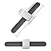 Magnetic Wrist Sewing Pincushion, Magnetic Pin Holder with Wristband for Sewing+ Silicone Black and Red Wristband