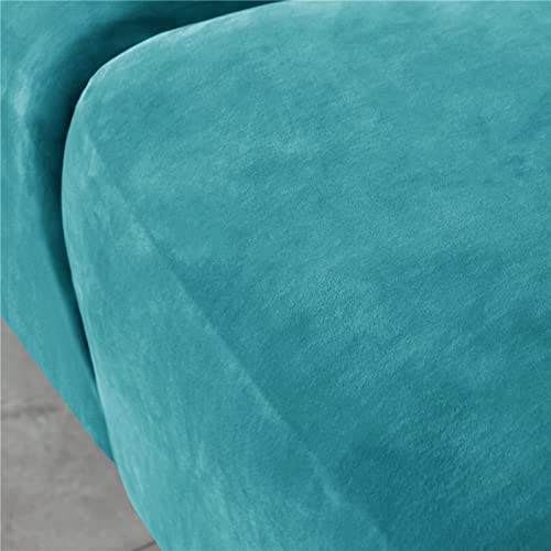 Funda de sofá reclinable de terciopelo premium ajustable de 1 a 3 plazas 5