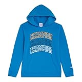 Champion Boys Fashion Hoodie Pullover Sweatshirt for Kids with Stylish Embellishments