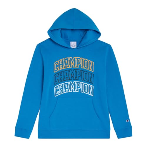Champion Boys Fashion Hoodie Pullover Sweatshirt for Kids with Stylish Embellishments