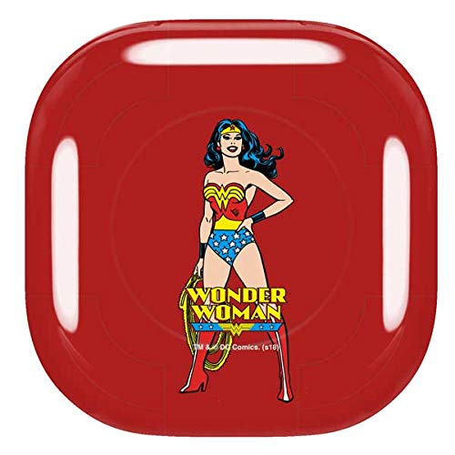 Skinit Decal Audio Skin Compatible with Samsung Galaxy Buds Pro - Officially Licensed Warner Bros Wonder Woman Portrait Design