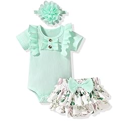 Floral Mint Green