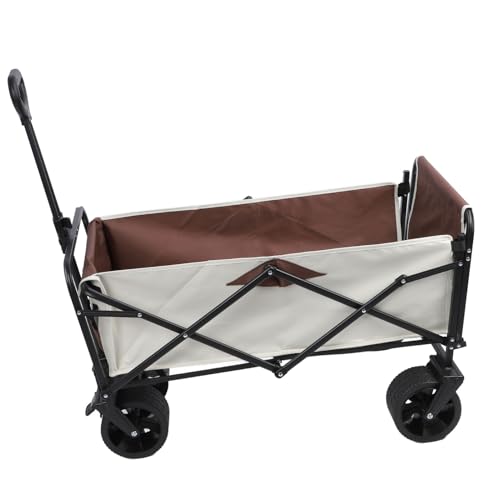 Carro plegable multifuncional para transportar compras pesadas sin esfuerzo 5