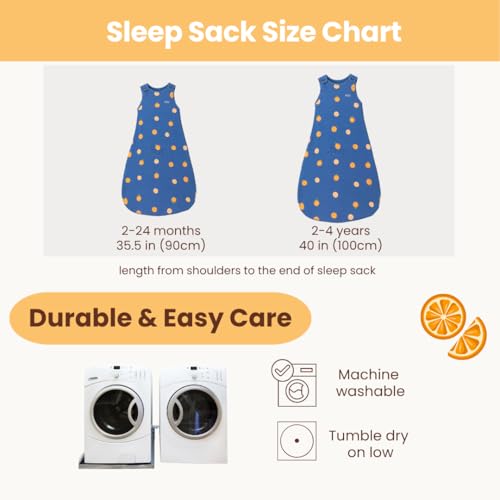 AnZai Merino Wool & Organic Cotton Baby Sleep Sack 2-24 Months – Universal Size Wearable Blanket with 2-Way Zipper & Adjustable Snaps, Year-Round Sleeping Bag — view 6