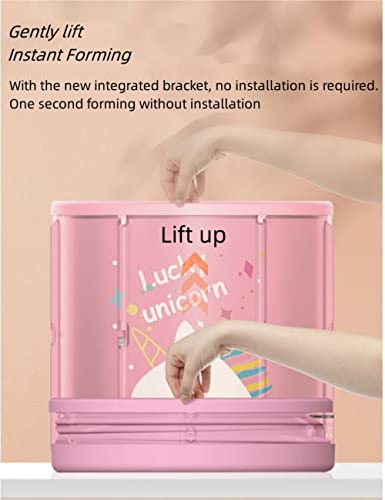 No Installation Folding Bathtub, A Second To Open, Easy To Store, Suitable For Hot Water Bath, Ice Bath(Hokkaido Plaid) #TOP3