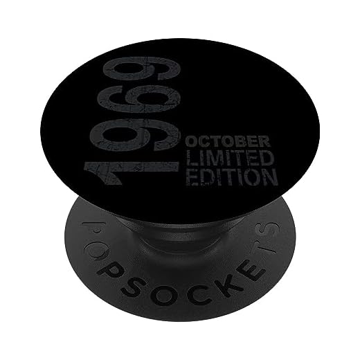 Octubre de 1969 Impresionante 1969 Vintage 1969 Retro 1969 Edición PopSockets PopGrip Intercambiable