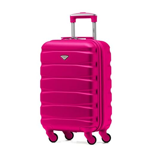 Flight Knight Maleta De Mano 55x35x20 cm Compatible con Vueiling, Iberia, RyanAir, Easyjet, Air Nostrum, Air Europa Entre Muchas Otras! Maleta Cabina 4 Ruedas ABS Maleta Trolley Ligera
