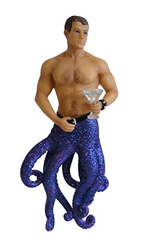 December Diamonds Octotini Merman Ornament