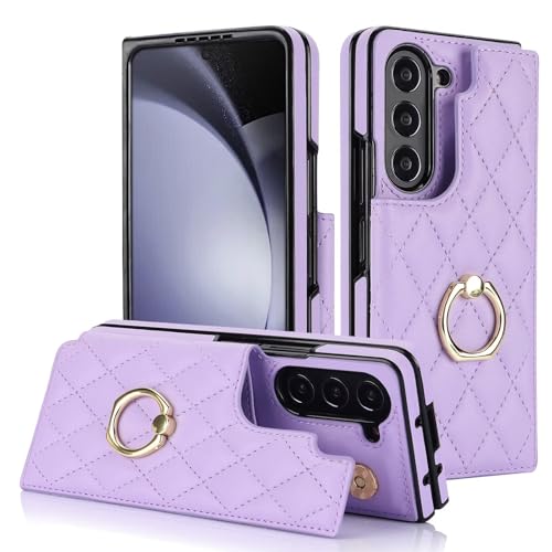 Protegez votre Z Fold 5 contre les chutes avec cette coque portefeuille anti-choc