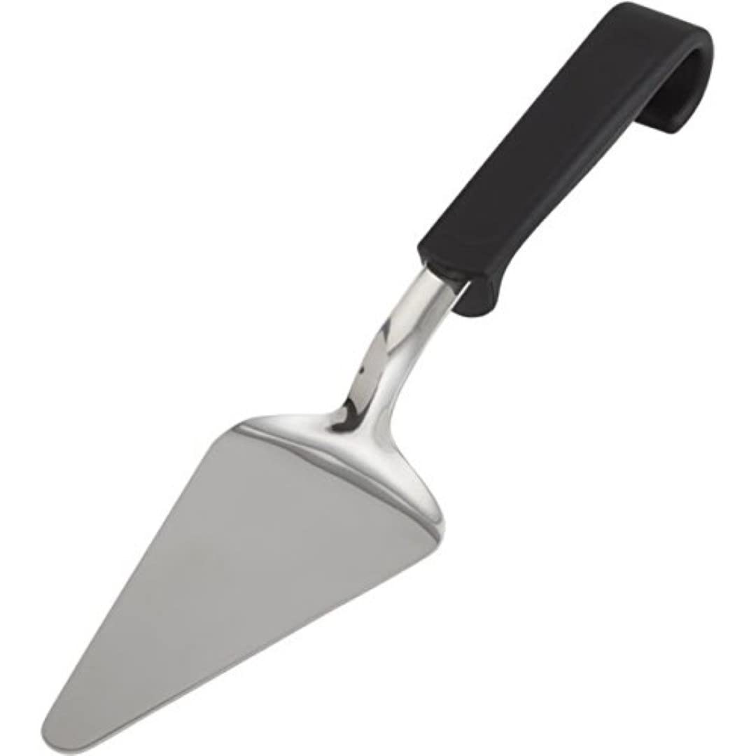 Genware NEV-577-06 Handle Cake Server, Plastic, Black